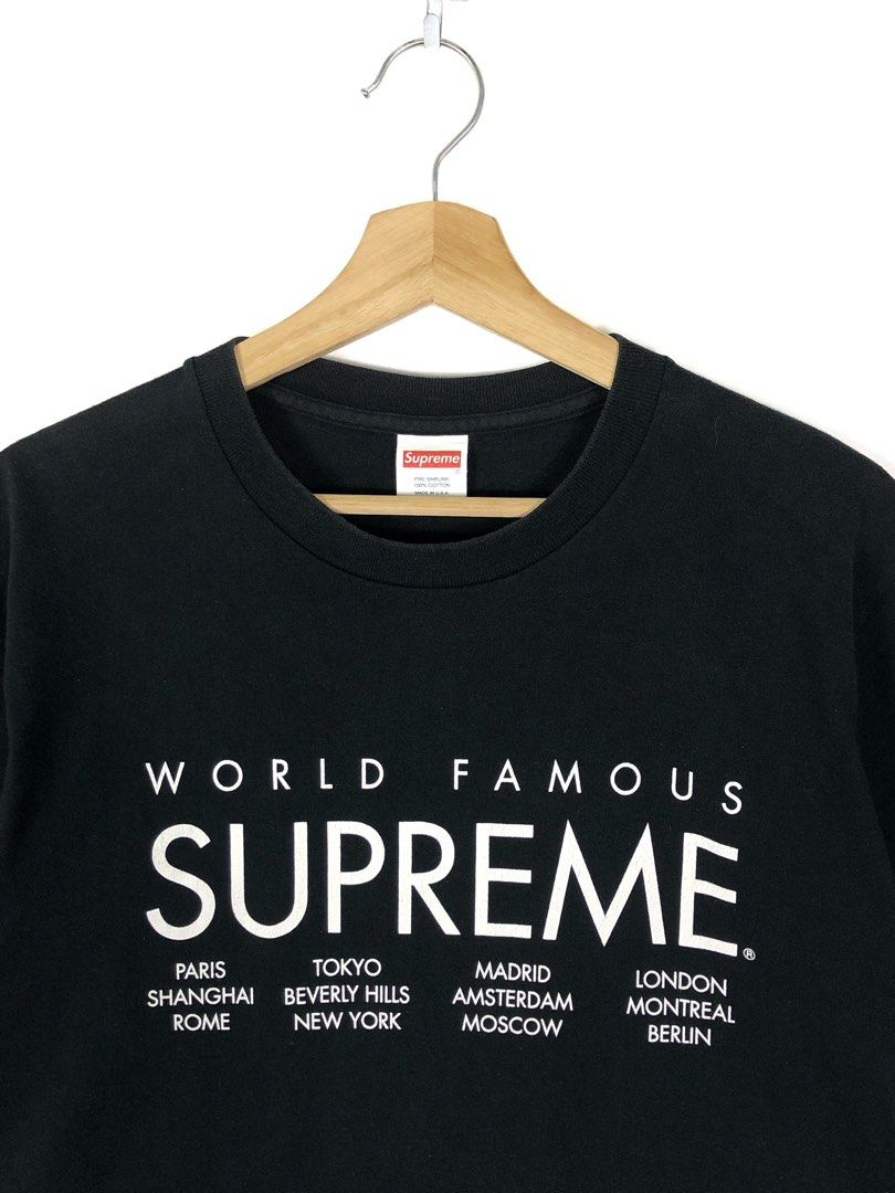 supreme World Famous S/S Top White