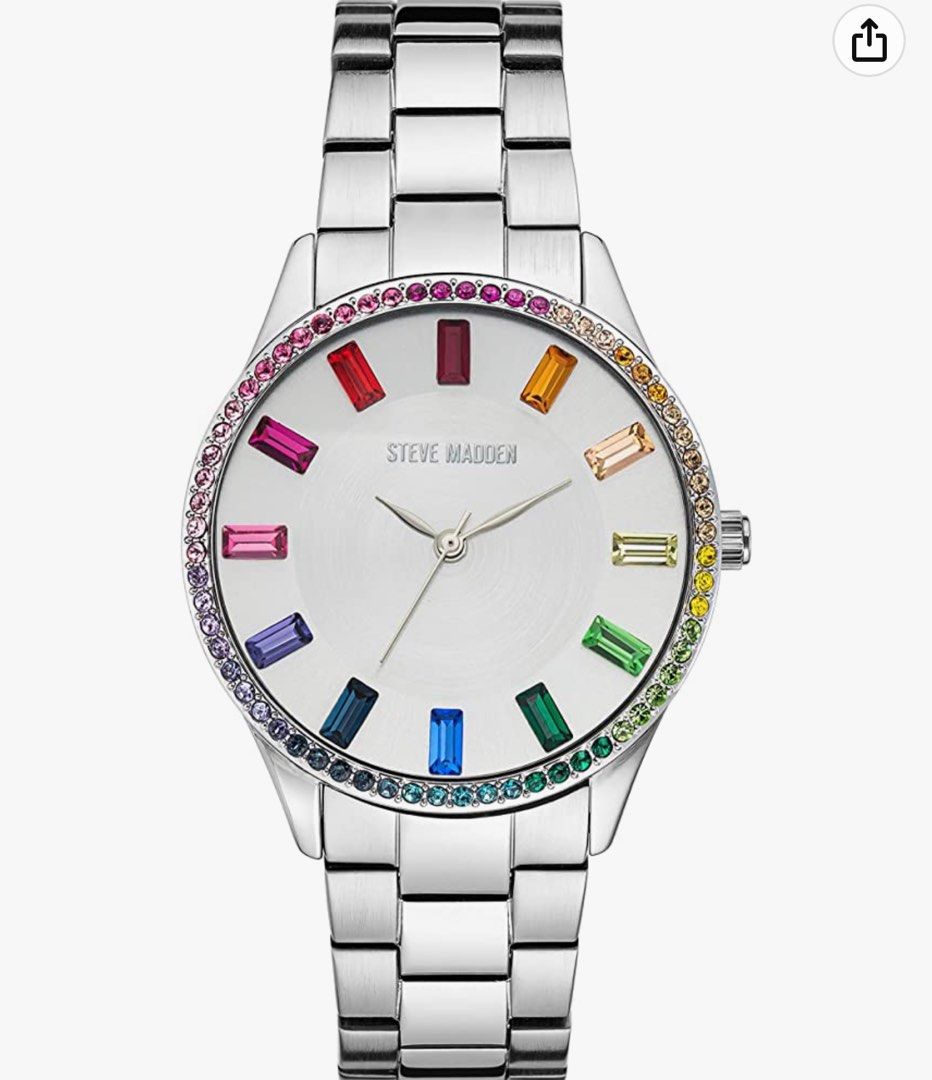 Steve madden rainbow watch on sale