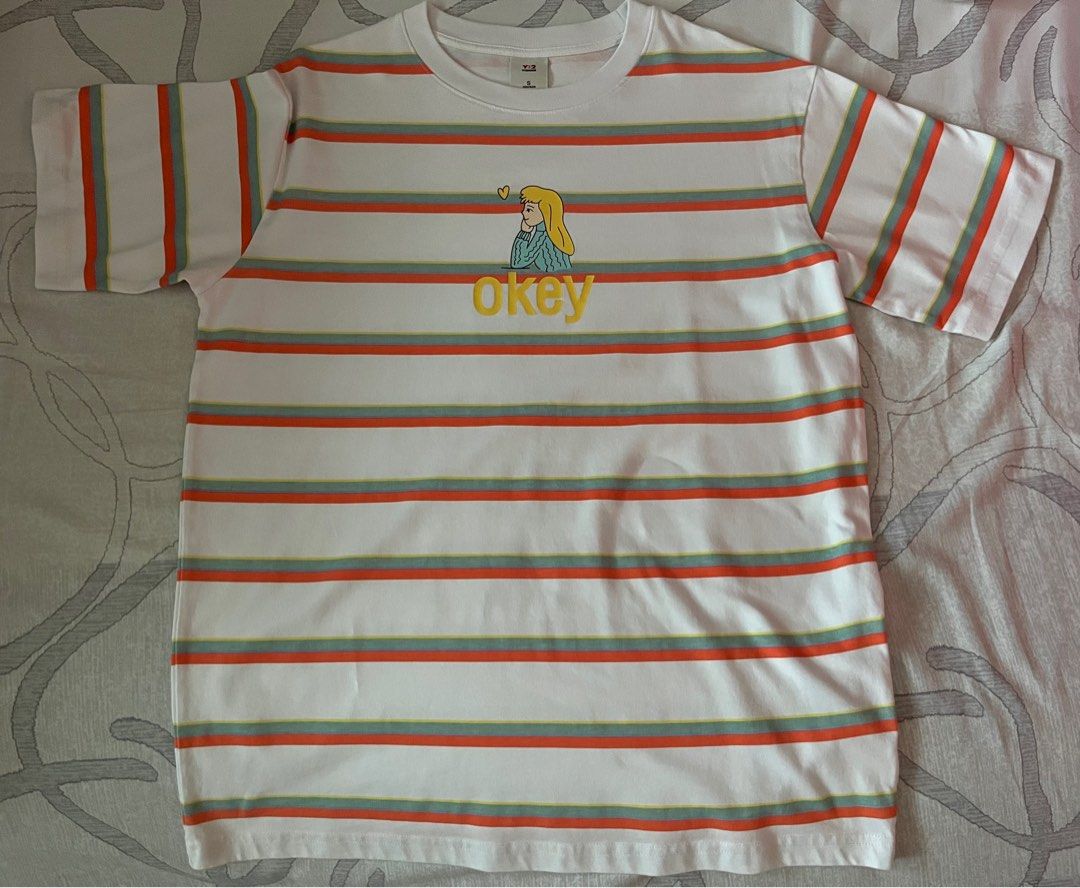 Golf wang striped on sale tee