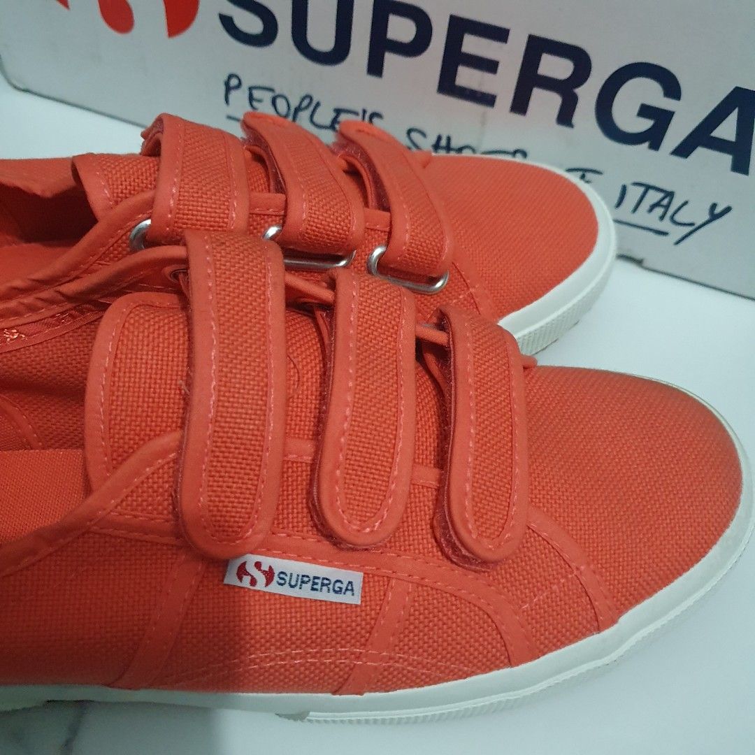 Superga 2750 Cot3strapu Velcro Original Resmi Outlet Limited