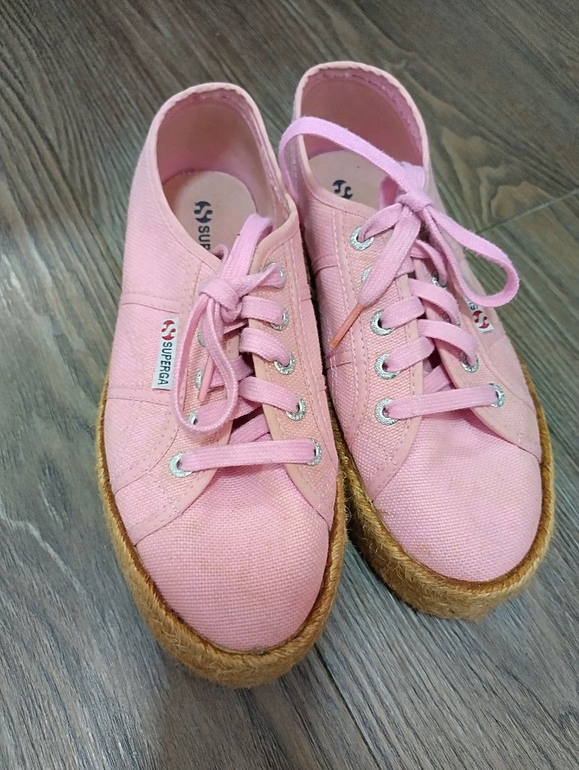 superga espadrille flatform