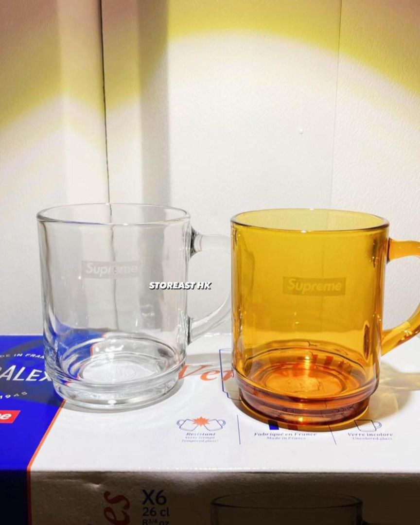 シュプリーム Duralex Glass Mugs 【ネット限定】 8319円 www.ks-style.net