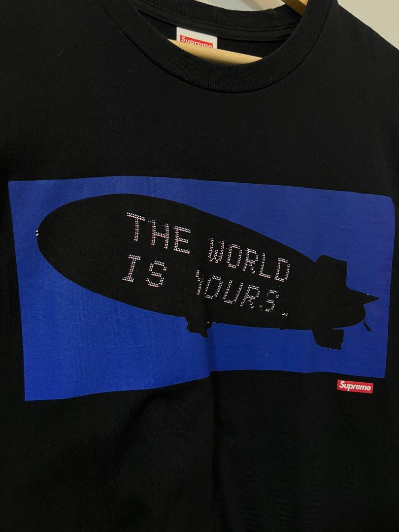 Supreme scarface 2025 blimp tee black