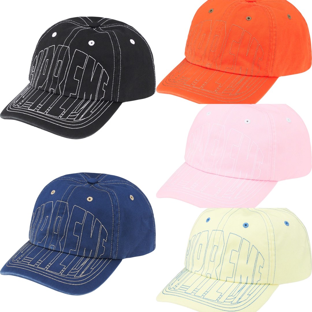 SUPREME VISOR STITCH 6 PANEL CAP Men s Fashion Watches