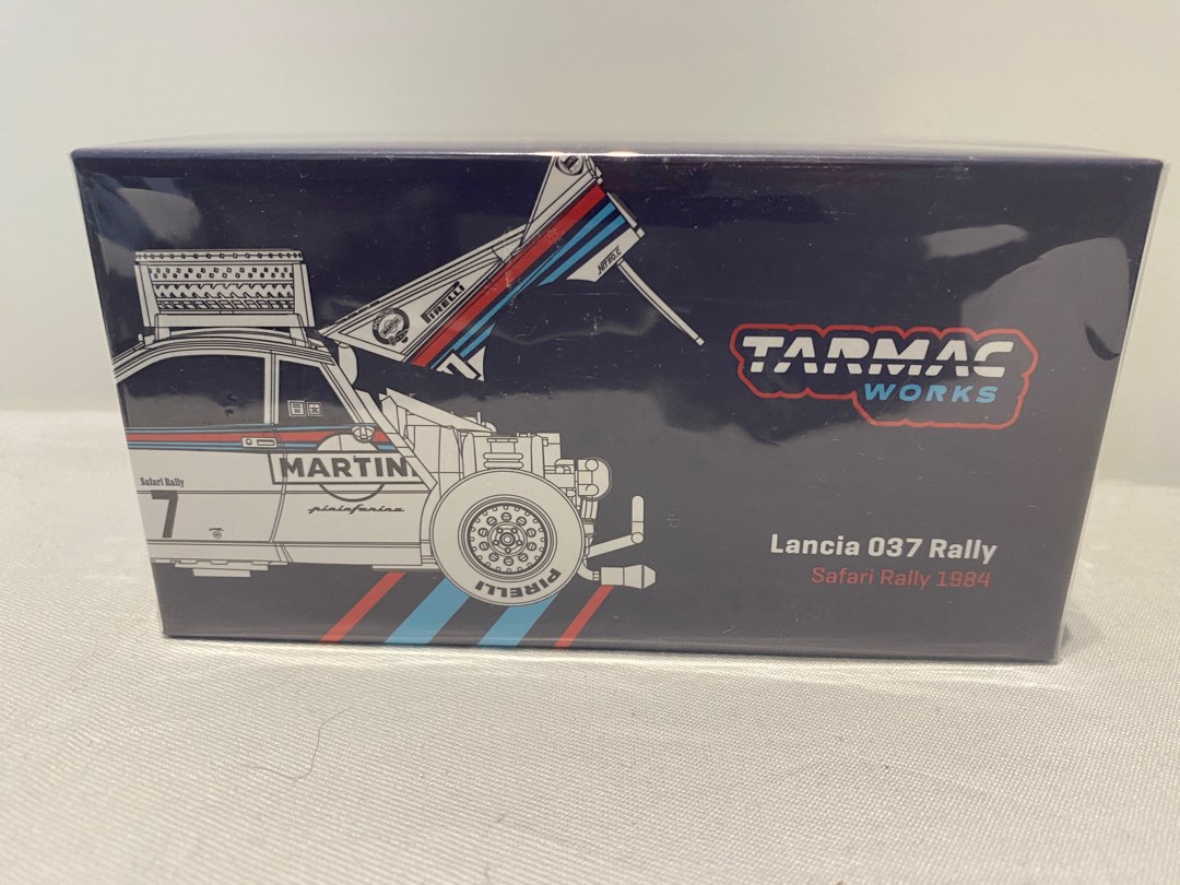Tarmac Works 1/64 Lancia 037 Rally Safari Rally 1984 #7 - HOBBY64+