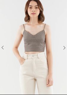 tem the editor’s market jetta crop top xs