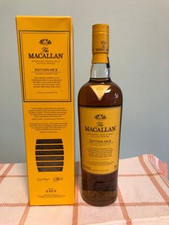 The Macallan -No.3 edition- Single Malt -Scotch Whisky-威士忌-brand new w/full packing -B-072