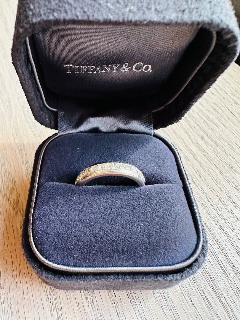 Tiffany Lucida Eternity Band Women s Fashion Jewelry Organisers Rings on Carousell