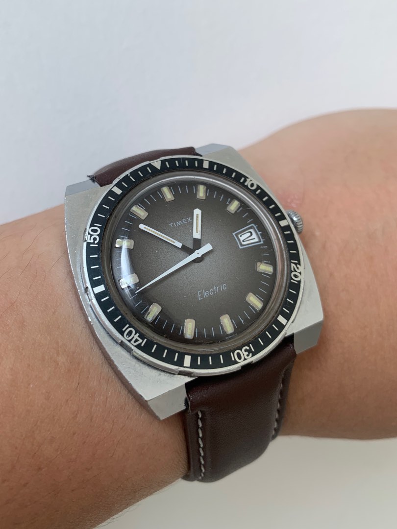Timex 'Electric Diver' vintage 1975 electric quartz, Men's Fashion, Watches  & Accessories, Watches on Carousell