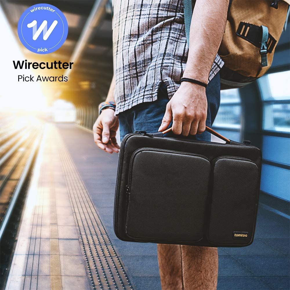 tomtoc Laptop Shoulder Bag for 14-inch MacBook Pro 2021 A2442