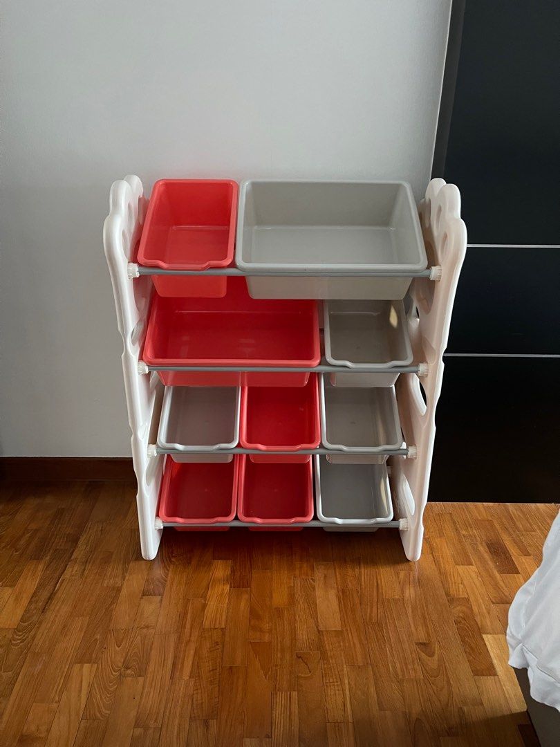 Toy racks / shelves, Furniture & Home Living, Furniture, Shelves, & Racks on Carousell