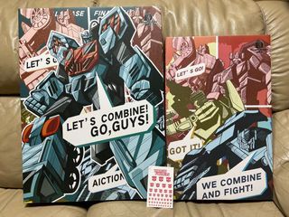 Transformers Demon Knight - DK01-04 Guardia Defensor Combiner Oversized Version Set A (4 limbs ONLY) , Set B (main body) plus one Free Autobot Dry Decal Sheet (Each Set $52 , both for $102, Returned buyer gets $2 off)