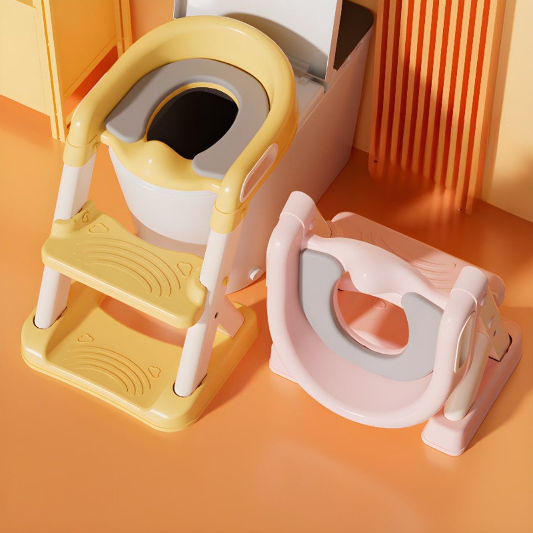 Triangle Ladder Potty (w/foam), Babies & Kids, Bathing & Changing, Toilet Training on Carousell