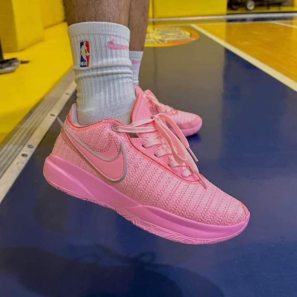 Unauthorized Authentic Nike Lebron James 20 Pink Drew League