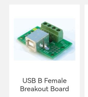 USB B Female breakout Board