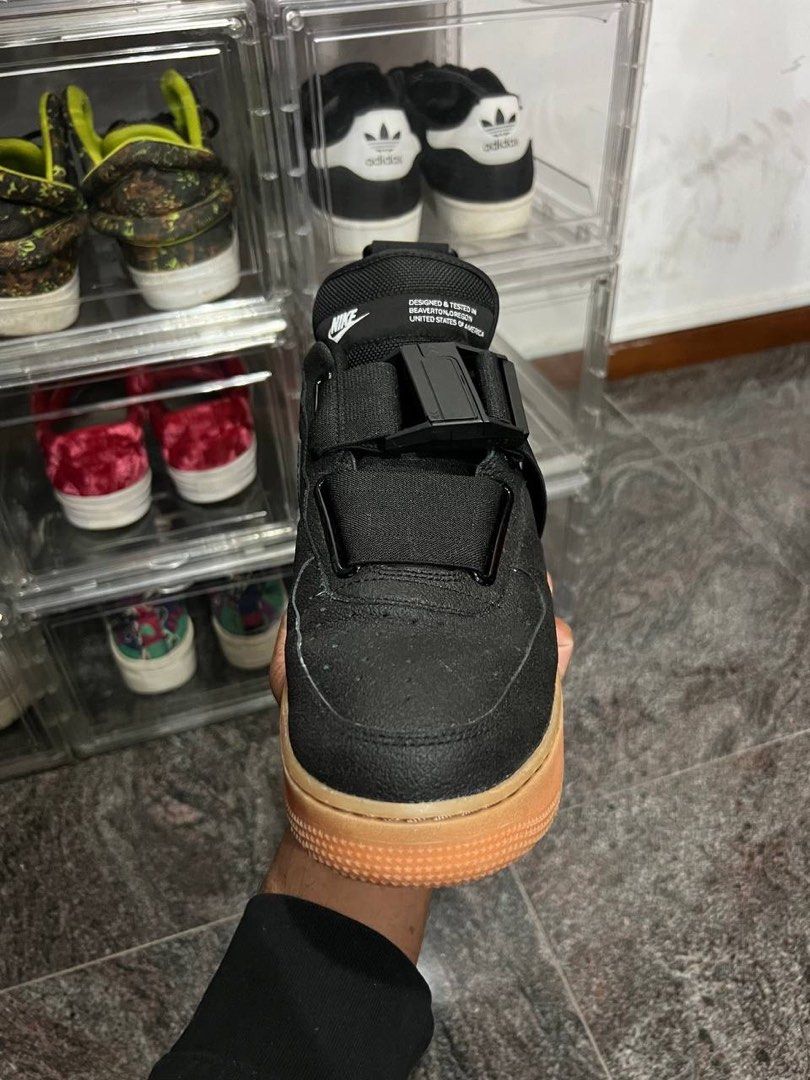 Nike air force 27 utility all black best sale