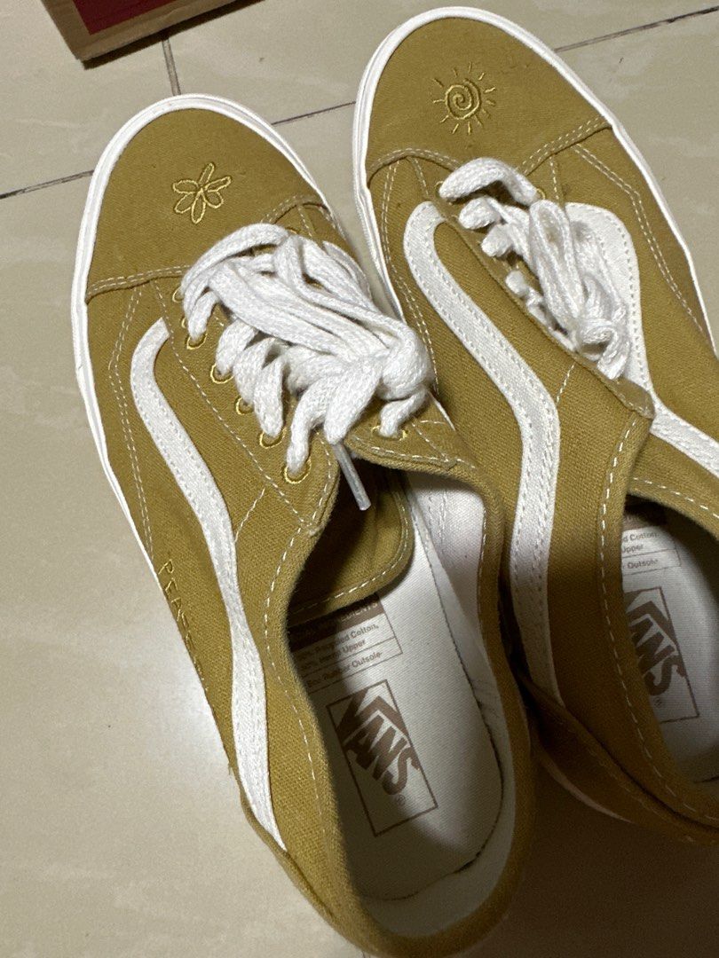 VANS Old Skool Tape ECO THEORY MUSTARD GOLD TRUE WHITE