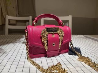 Versace Jeans Couture Top Handle Crossbody Bag