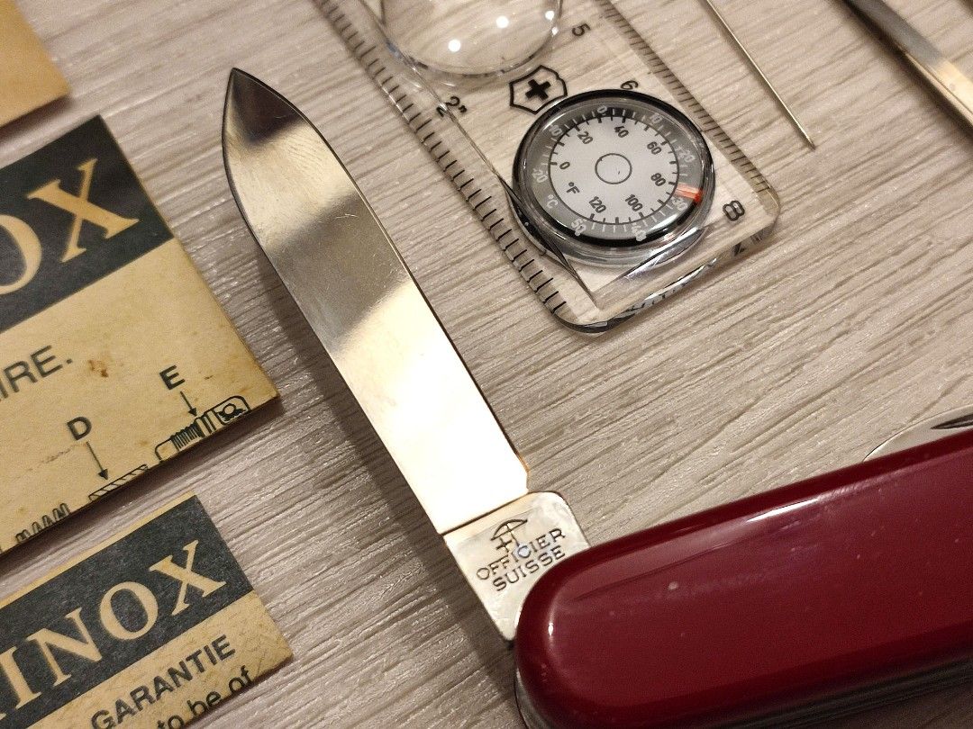 Victorinox Huntsman Plus Traveller Set Vintage Complete Mint NOS Swiss