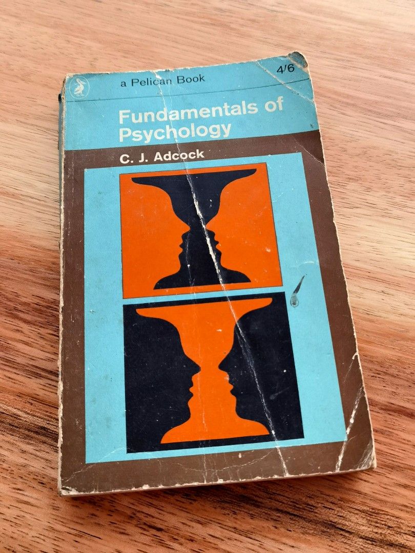 Vintage Book Year 1967 Fundamental Of Psychology Book By C J Adcock, Hobbies &amp; Toys, Books ...