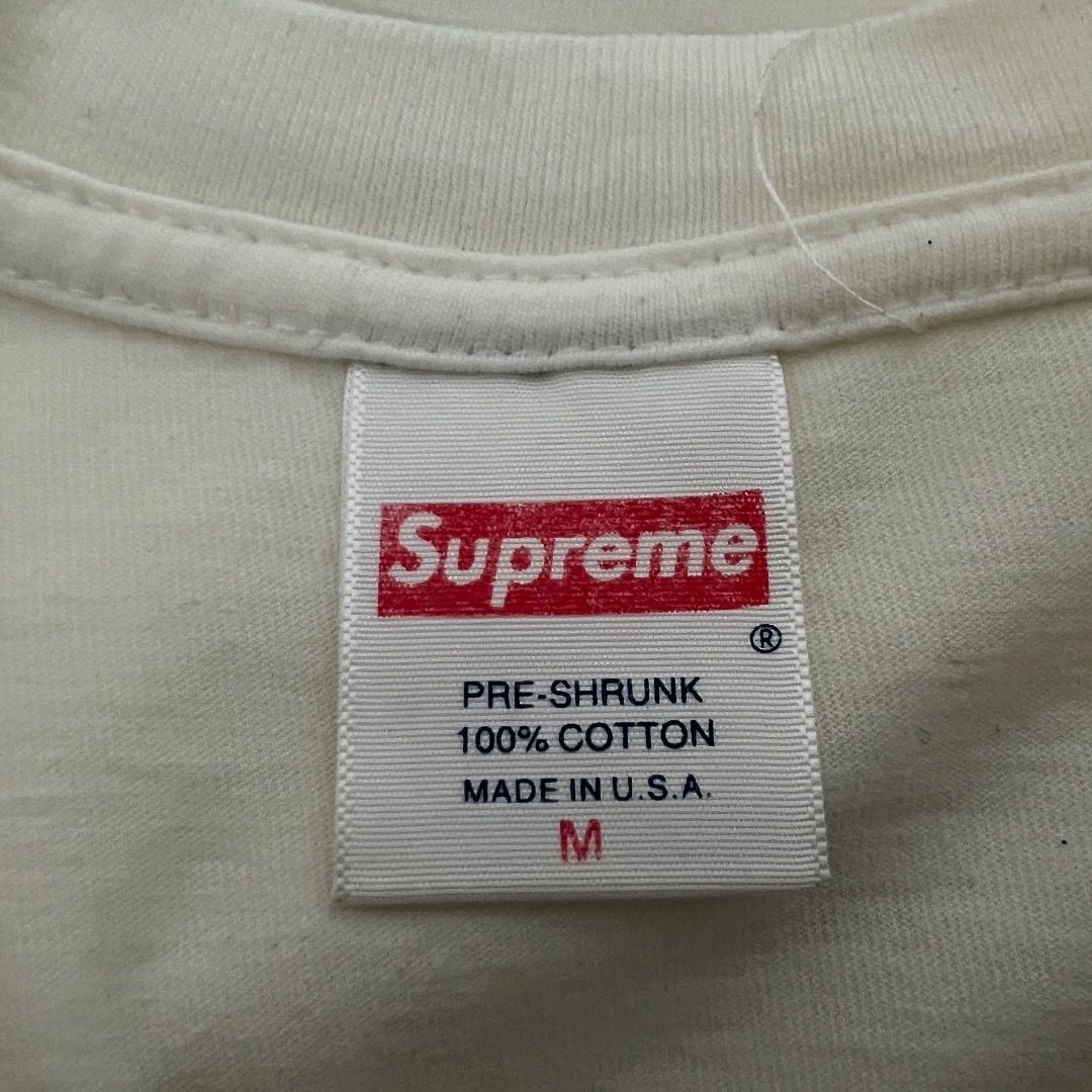 Supreme double hotsell stitched tag