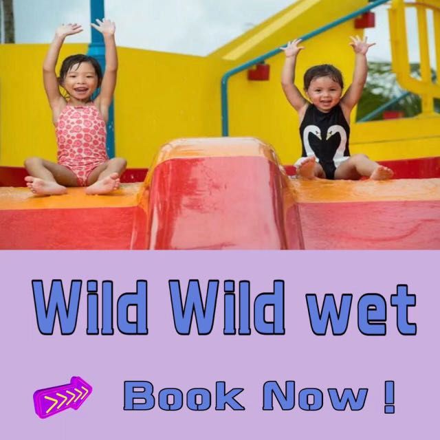 Wild wild wet promotion, Tickets & Vouchers, Local Attractions