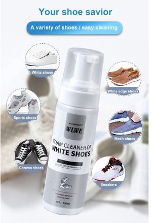 Buy Strong Decontamination William Weir White Shoes Cleaner Foam online