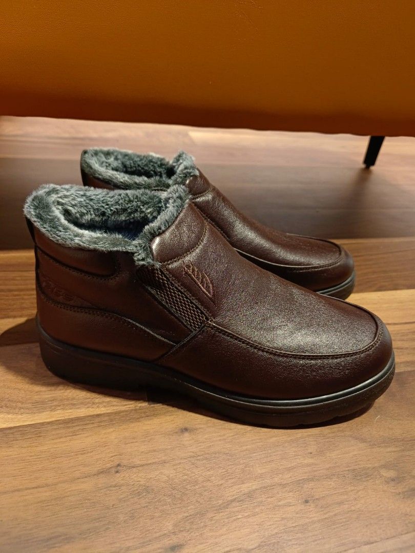 Warm shoes top for men