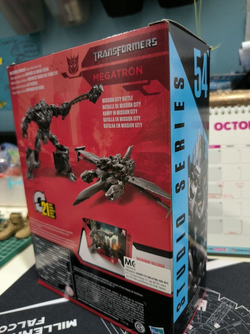 Wts Transformers Studio Series SS54 Megatron, Hobbies & Toys, Toys ...