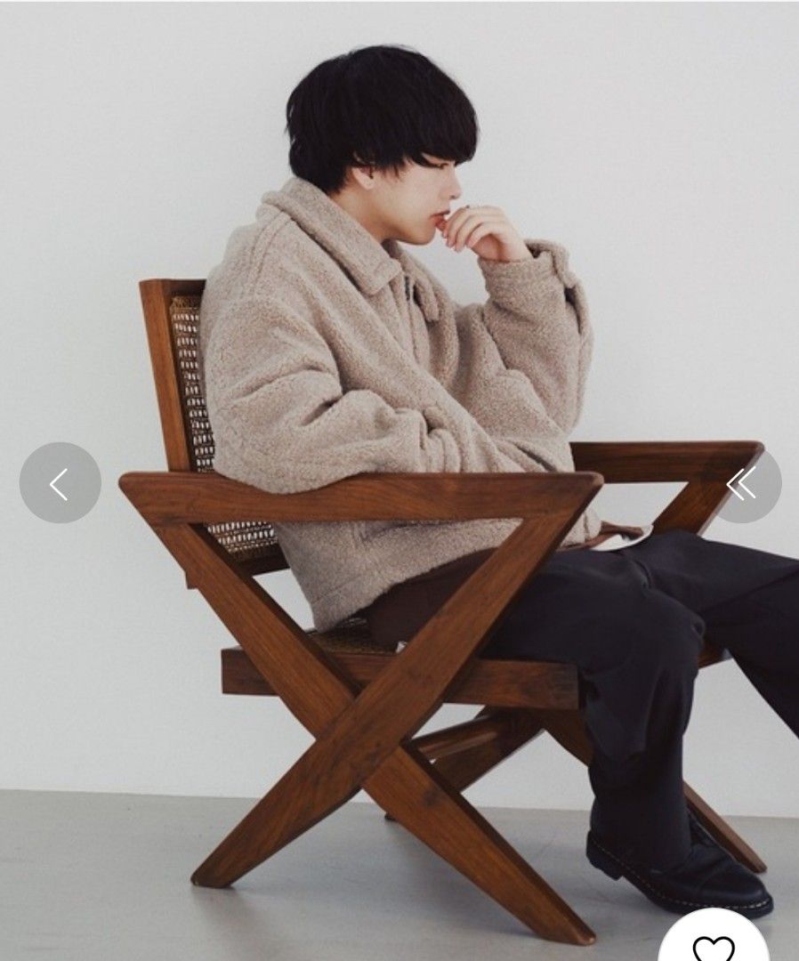 Free SF| WYM LIDNM Oversized Boa Blouson, Men's Fashion, Coats, Jackets and  Outerwear on Carousell