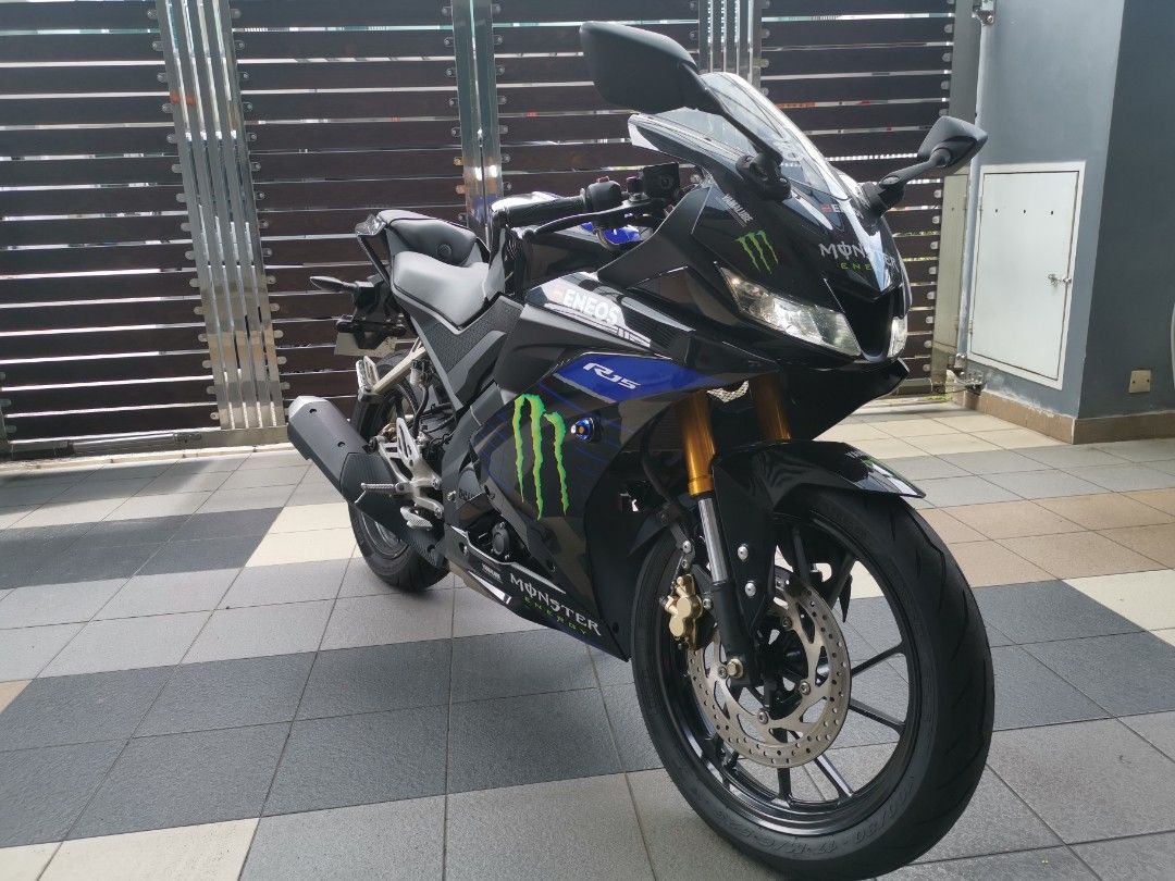Yamaha R15 V3 Monster Energy 2019 Motorbikes on Carousell