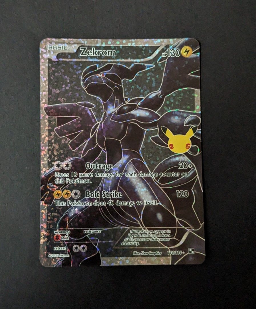 Zekrom - Promo Card Pack 25th Anniversary - 021/025 - JAPANESE Holo Fu –  The Game Tree NZ