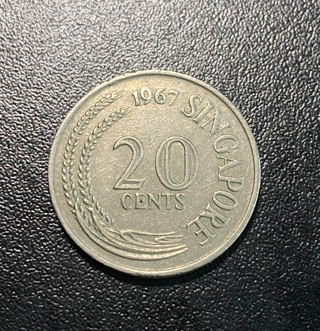 コレクション 1967 Singapore Coin Set 1967 Singapore 6 Coins Brilliant Uncirculated Set Original