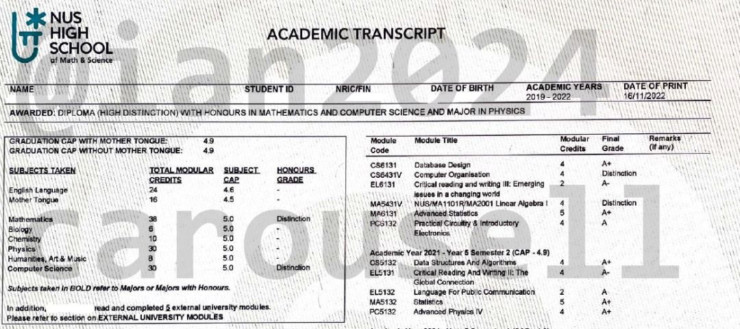 1 to 1 H1/H2 Math/Computing/Physics Tuition by NUS High School Graduate ...