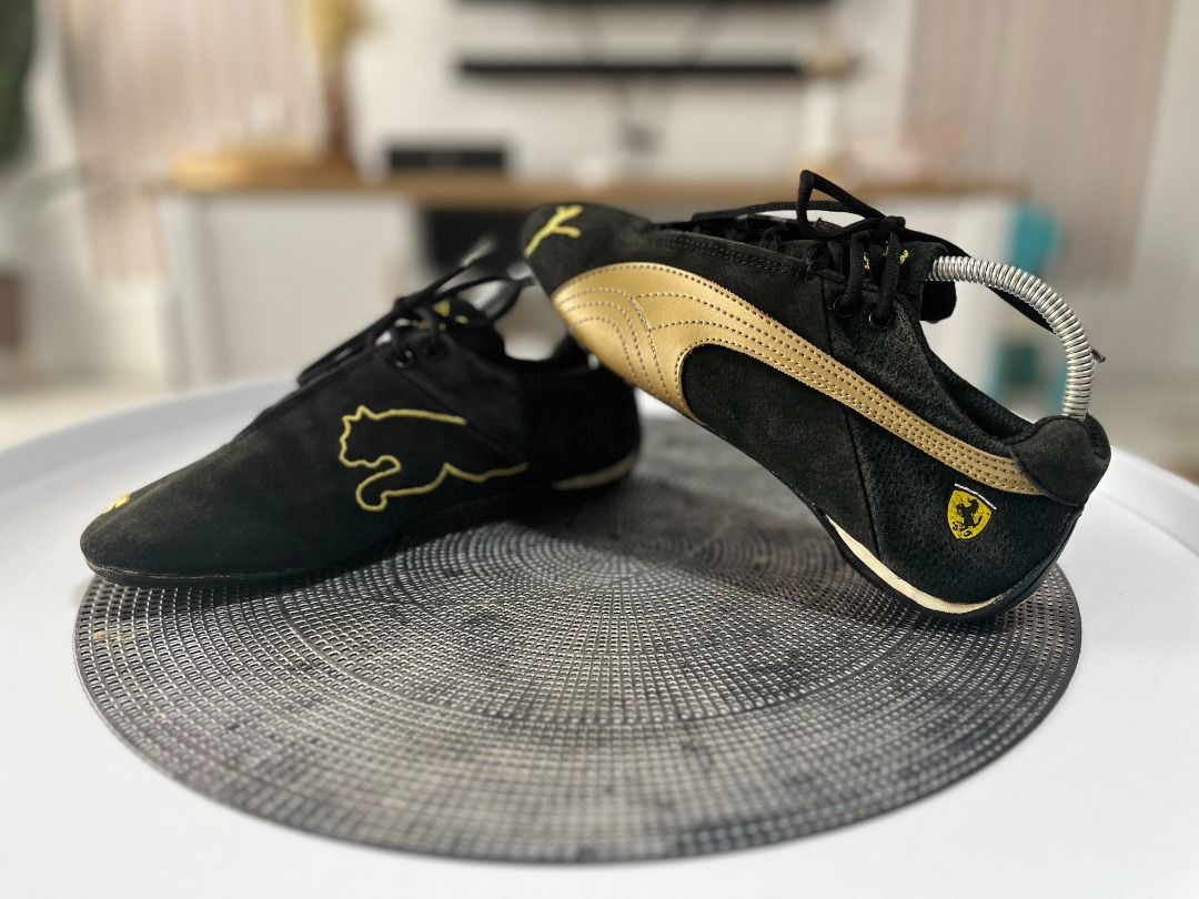 Puma ferrari sneakers gold clearance