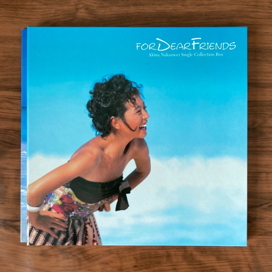 4枚組CD-BOX「中森明菜 / FOR DEAR FRIENDS Akina Nakamori Single 