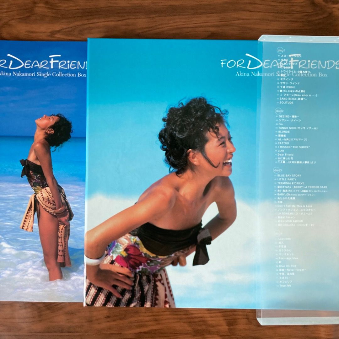 え5-082＜4枚組CD＞中森明菜 /「For Dear Friends」Akina Nakamori ...