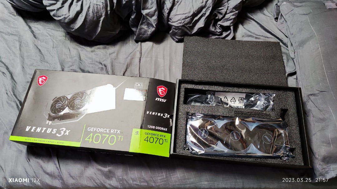 微星Msi Rtx 4070ti ventus 3x 4070 ti, 電腦及科技產品, 電腦周邊產品