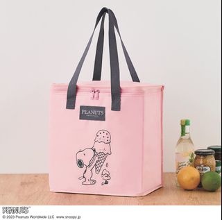 〖 Pre-order 〗PEANUTS Snoopy Japan Zipper Insulated Bag630147295623701124