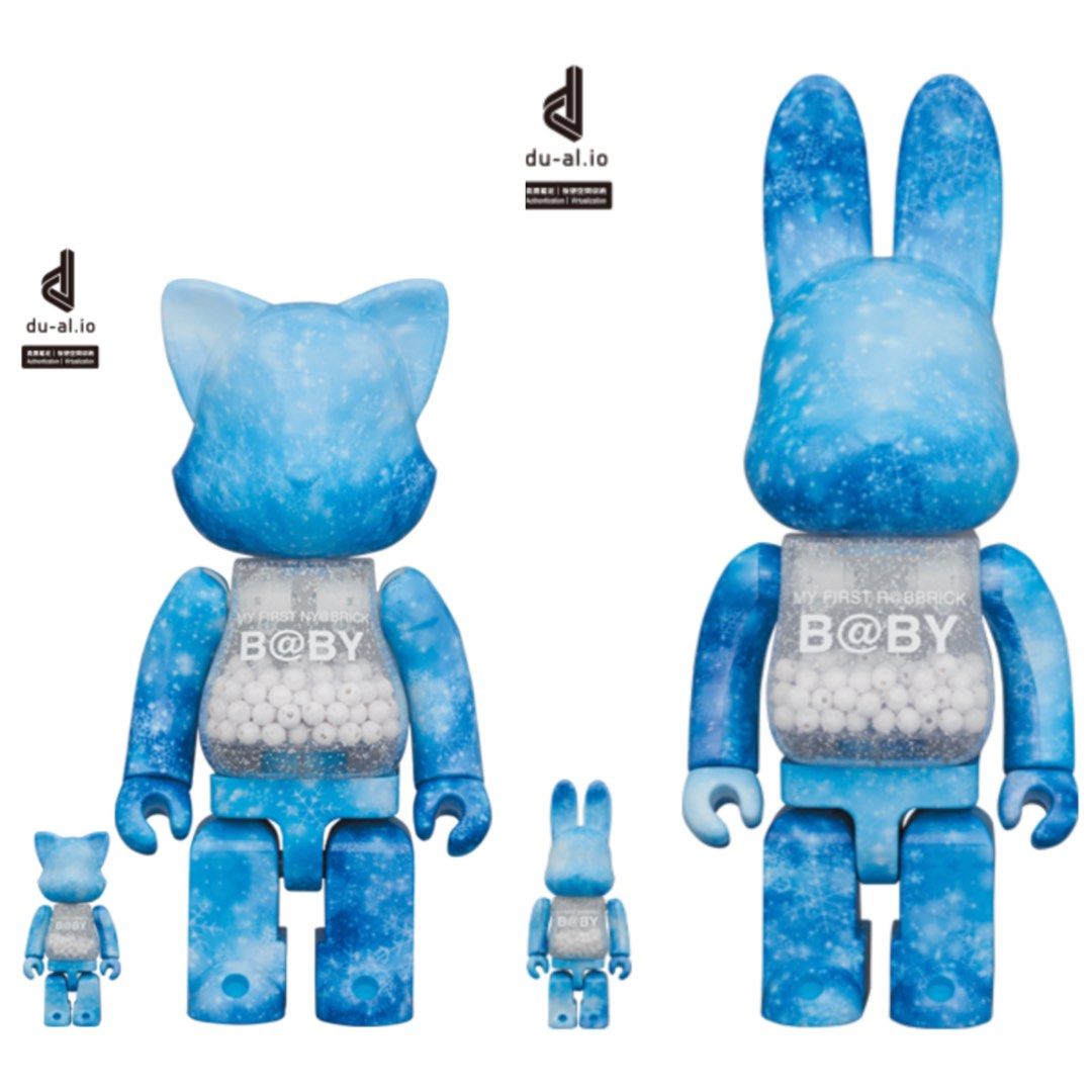 MY FIRST BE@RBRICK B@BY MARBLE 100％ 400％ - フィギュア