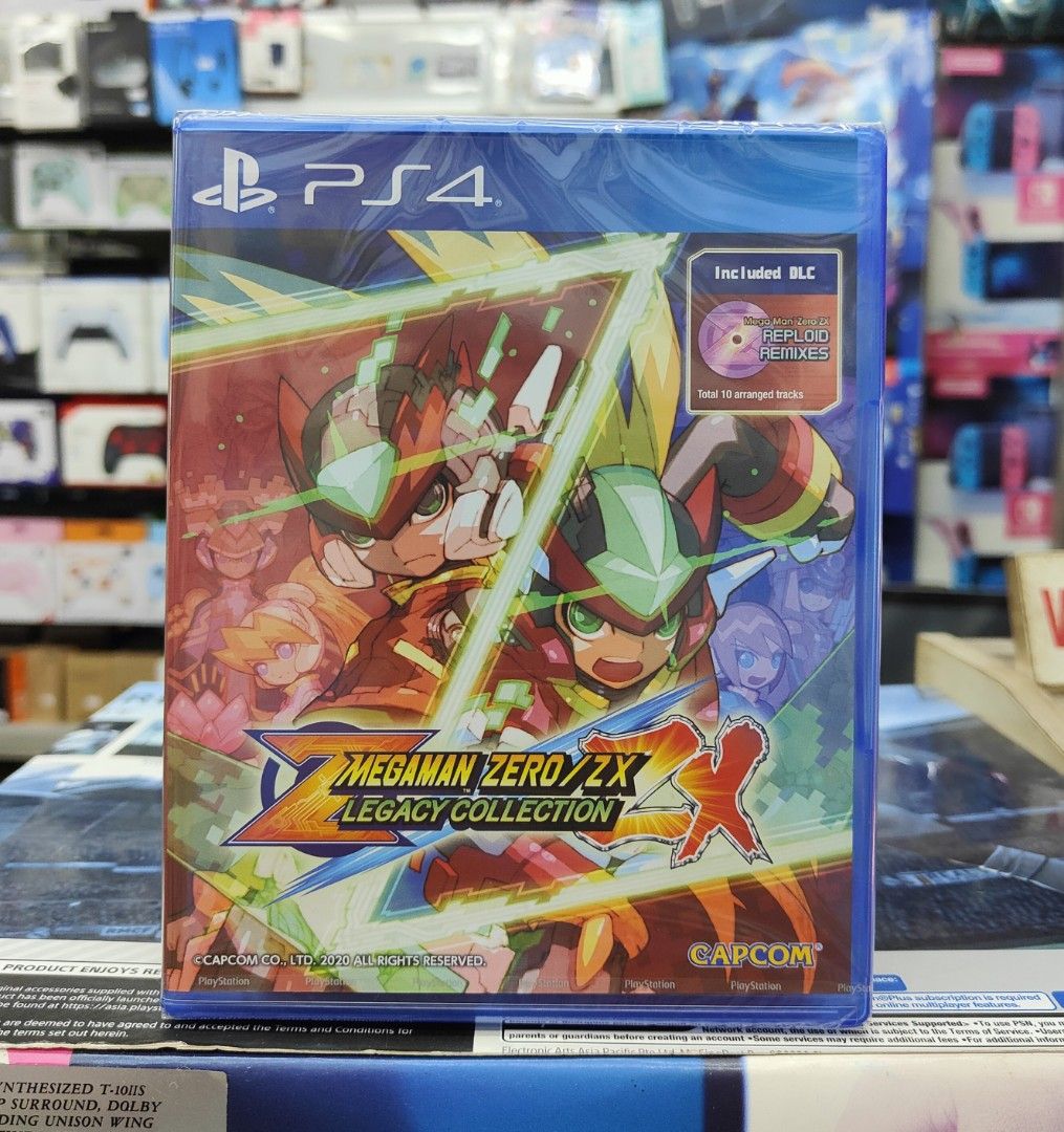 🆕 PS4 Mega Man Zero/ZX Legacy Collection, Video Gaming, Video