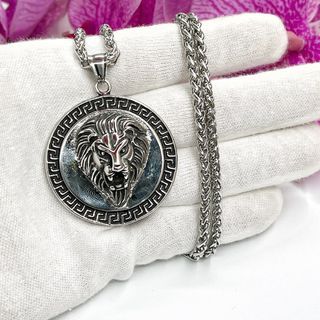 不掉色不锈钢项链男日韩百搭挂件嘻哈饰品复古吊坠 stainless steel pendant
