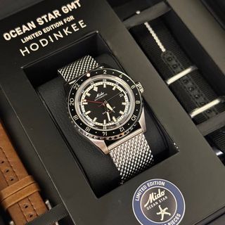 全新美度 The Mido Ocean Star GMT Limited Edition For Hodinkee 限量版999隻