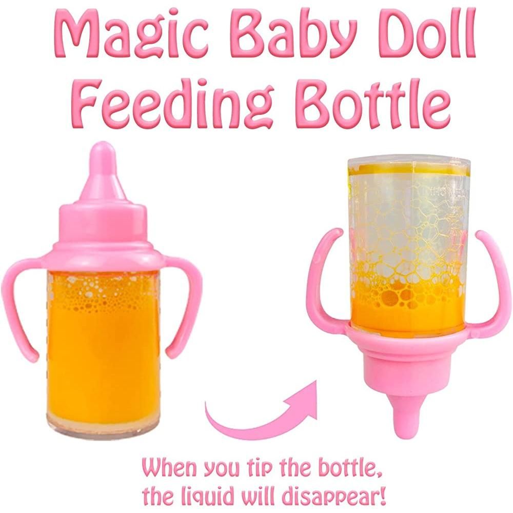 Baby doll diaper bag set doll feeding clearance set with baby doll accessories includes doll bottles