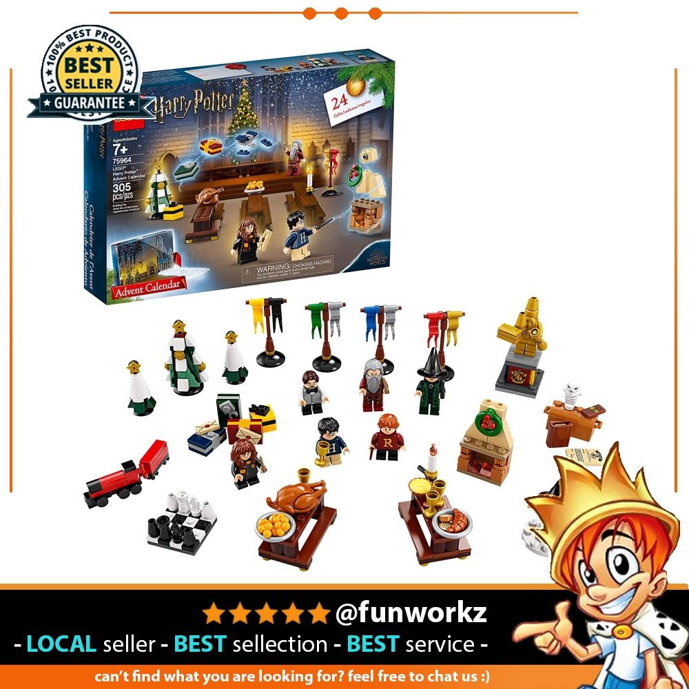 Lego harry potter hot sale advent calendar 75964