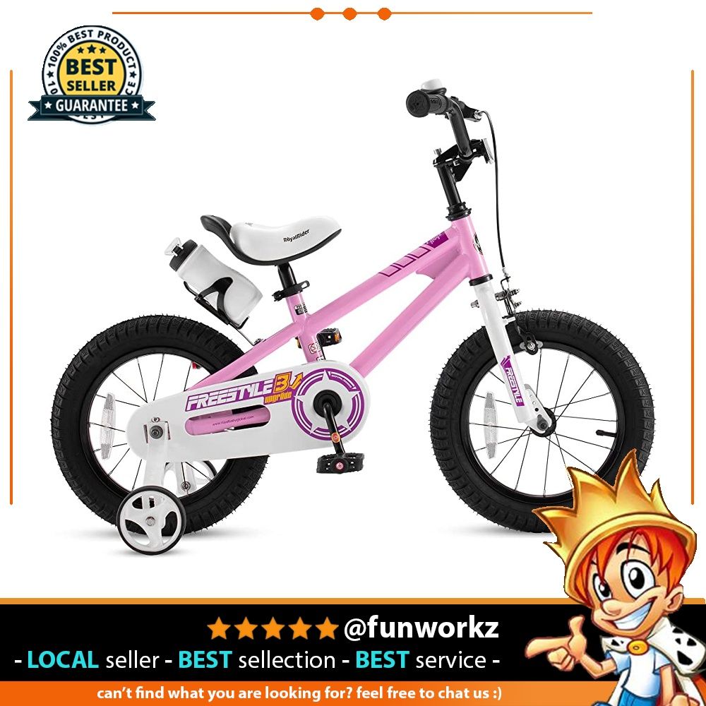 Royalbaby bmx freestyle kid's bike 18 inch wheels clearance