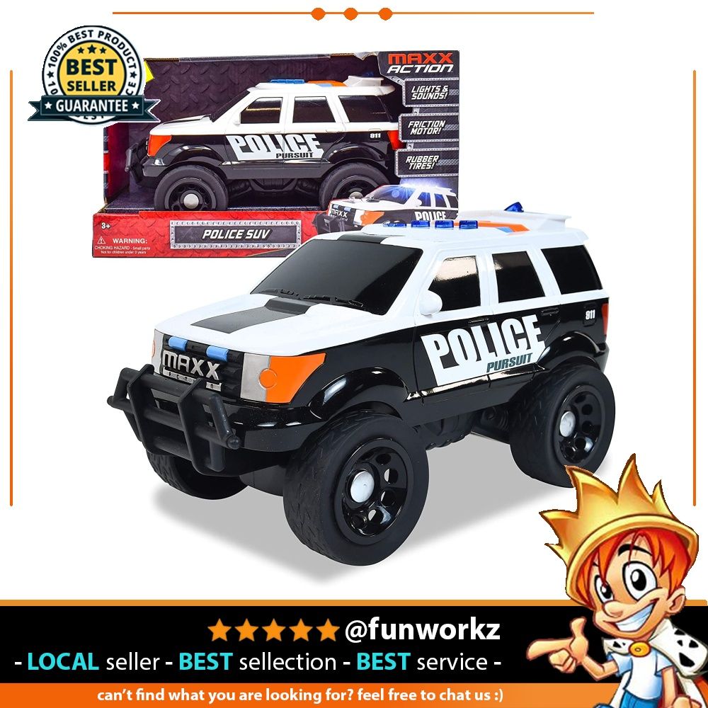 Large police car hotsell toy
