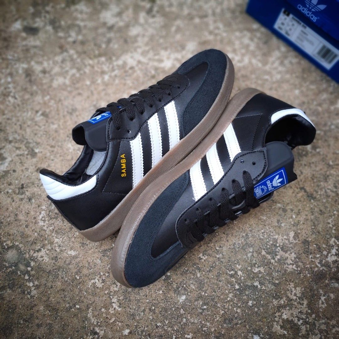 Adidas samba Black White on Carousell