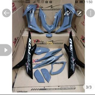 Aerox V2 coverset Custom Design
