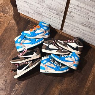 Aj1 off white & Travis for sale